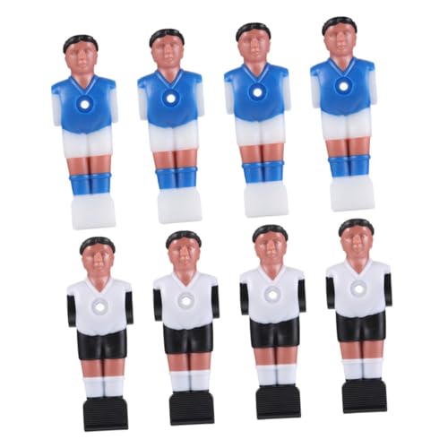 BESPORTBLE 8st Tischfußballpuppe Fußball Tischfußball Puppenfußball Teile Für Fußballtische Fußballtischteile Tischfussball Tischfußballfiguren Kicker Ersatzteile Kicker Männer Ersatz Harz von BESPORTBLE