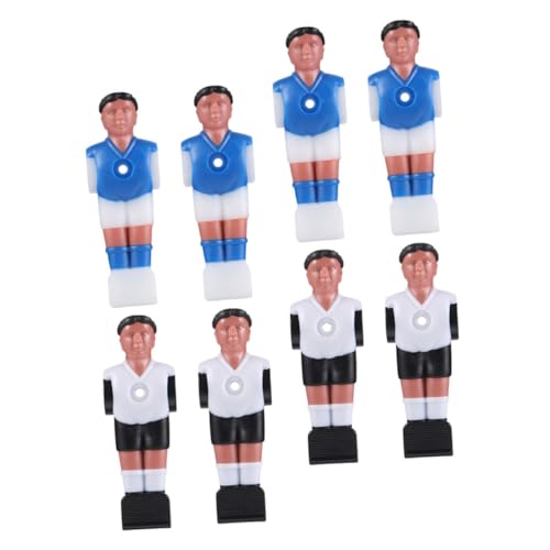 BESPORTBLE 8st Tischfußballpuppe Fußball Tischfußball Teile Für Fußballtische Puppenfußball Spielkonsole Fußball Ersatz Fußball Puppenteile Fussballspieler Schreibtisch-fußballspiel Harz von BESPORTBLE