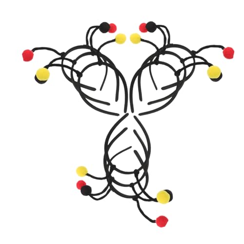 BESPORTBLE 9 Stück Bienen Haarreif mit Pompons Leichte Antennen Haarbänder Bunte Faschingskostüm Accessoires für Party Cosplay Rollenspiele und Outdoor Aktivitäten BESPORTBLE 9 Stück Bienen Haarreif mit Pompons Leichte Antennen Haarbänder Bunte Faschingskostüm Accessoires für Party Cosplay Rollenspiele und Outdoor Aktivitäten von BESPORTBLE