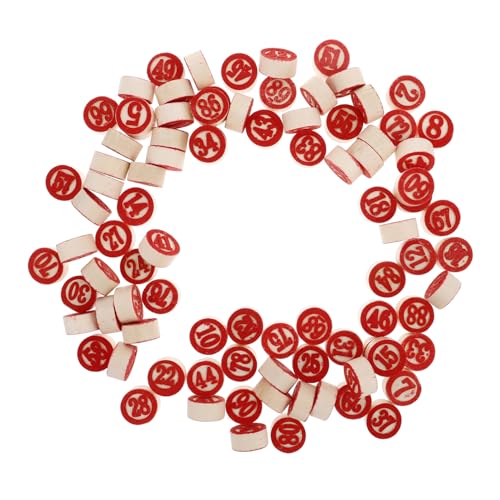 BESPORTBLE 90 Stück Teiliges Holz Zahlen Schach Ersatzspielsteine Doppelseitig Lernspiel für Familienabend mit Hölzernen Zahlenfiguren Pädagogisches Logikspiel für Geselliges BESPORTBLE 90 Stück Teiliges Holz Zahlen Schach Ersatzspielsteine Doppelseitig Lernspiel für Familienabend mit Hölzernen Zahlenfiguren Pädagogisches Logikspiel für Geselliges von BESPORTBLE