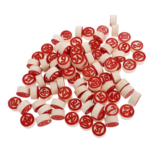 BESPORTBLE 90 Stück Teiliges Holz Zahlenschachspiel Set Zahlen Spielsteine Rote Doppelseitige Spielfiguren für und Zahlenspiele Kognitives Lernspiel Zubehör für Brettspiele und BESPORTBLE 90 Stück Teiliges Holz Zahlenschachspiel Set Zahlen Spielsteine Rote Doppelseitige Spielfiguren für und Zahlenspiele Kognitives Lernspiel Zubehör für Brettspiele und von BESPORTBLE