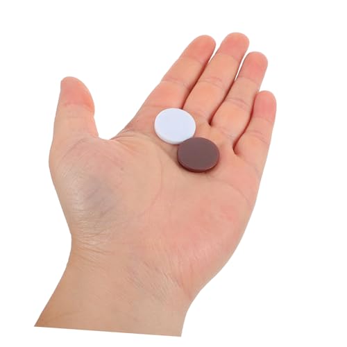 BESPORTBLE 96 Stück Teiliges Zweifarbiges Rundspiel Steine aus Robustem HIPS Material Ergonomisch Gestaltet für Schach Dame und als Ersatz für Brettspiele Lernen Camping und Familienspiele BESPORTBLE 96 Stück Teiliges Zweifarbiges Rundspiel Steine aus Robustem HIPS Material Ergonomisch Gestaltet für Schach Dame und als Ersatz für Brettspiele Lernen Camping und Familienspiele von BESPORTBLE