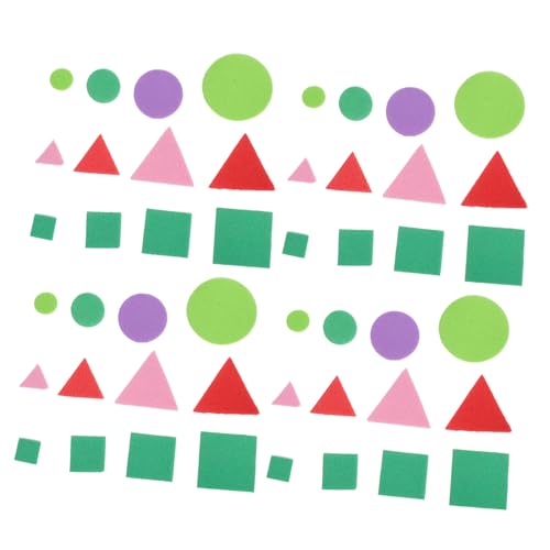BESPORTBLE 960 Stück Selbstklebende Geometrische Schaumstoff Aufkleber für Bunte Formen zum Basteln und Lernen Fördert Kreativität und Formenerkennung für Kindergarten und Vorschule BESPORTBLE 960 Stück Selbstklebende Geometrische Schaumstoff Aufkleber für Bunte Formen zum Basteln und Lernen Fördert Kreativität und Formenerkennung für Kindergarten und Vorschule von BESPORTBLE