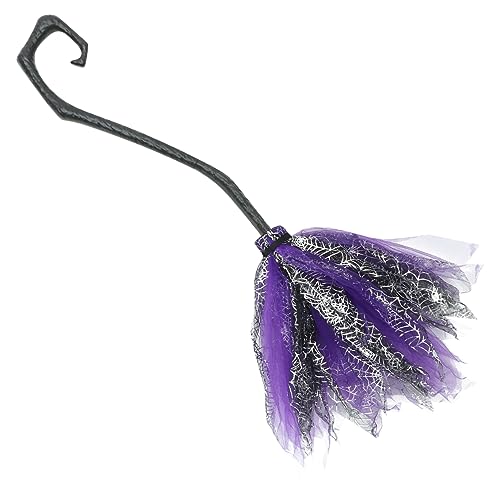 BESPORTBLE Abnehmbarer Hexenbesen Halloween Dekoration Leichtes Kunststoff Hexenbesen Requisite Für Kostüm Party Mädchen Karneval BESPORTBLE Abnehmbarer Hexenbesen Halloween Dekoration Leichtes Kunststoff Hexenbesen Requisite Für Kostüm Party Mädchen Karneval von BESPORTBLE