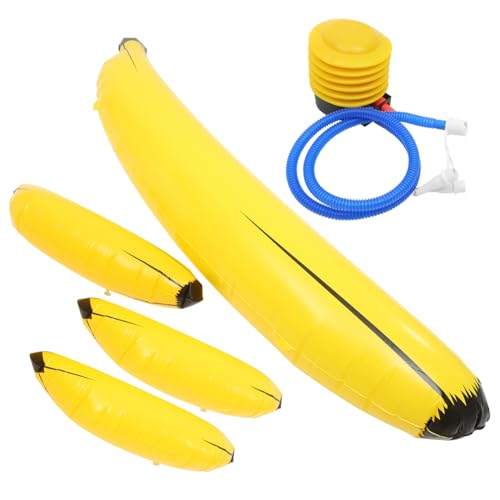 BESPORTBLE Aufblasbare Pvc banane mit Fußpumpe Große Gelbe Schwimmfigur für Poolparty Bar deko und Lustiges Kreatives Partyaccessoire für Strand und Schwimmbadspaß BESPORTBLE Aufblasbare Pvc banane mit Fußpumpe Große Gelbe Schwimmfigur für Poolparty Bar deko und Lustiges Kreatives Partyaccessoire für Strand und Schwimmbadspaß von BESPORTBLE