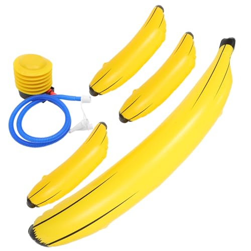 BESPORTBLE Aufblasbare Pvc banane mit Luftpumpe Party deko Poolspielzeug Schwimmtiere Beach Party Prop für Bar und Single Event BESPORTBLE Aufblasbare Pvc banane mit Luftpumpe Party deko Poolspielzeug Schwimmtiere Beach Party Prop für Bar und Single Event von BESPORTBLE