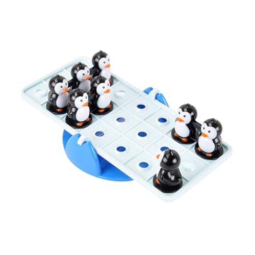 BESPORTBLE Pinguin Balance Wippenspielzeug für Kinder Interaktives Lernspielzeug zur Gleichgewicht und Motorik aus Sicherem Kunststoff 40 Rätsel für Spielgruppen BESPORTBLE Pinguin Balance Wippenspielzeug für Kinder Interaktives Lernspielzeug zur Gleichgewicht und Motorik aus Sicherem Kunststoff 40 Rätsel für Spielgruppen von BESPORTBLE
