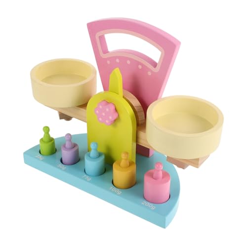 BESPORTBLE Holzwaage Spielzeug für Kinder Kognitives Zählspielzeug Interaktives Mathe Lernspielzeug Selbstgemacht Zählhilfe Spielerisches Lernen für Vorschulkinder BESPORTBLE Holzwaage Spielzeug für Kinder Kognitives Zählspielzeug Interaktives Mathe Lernspielzeug Selbstgemacht Zählhilfe Spielerisches Lernen für Vorschulkinder von BESPORTBLE