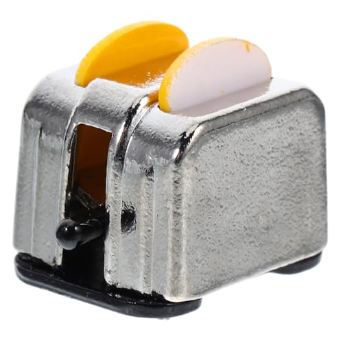 BESPORTBLE Miniatur Brotbackautomat Modell für Puppenhaus Metallornament Küchenzubehör Spielzeug Dekoration BESPORTBLE Miniatur Brotbackautomat Modell für Puppenhaus Metallornament Küchenzubehör Spielzeug Dekoration von BESPORTBLE