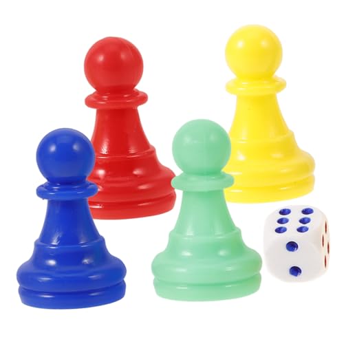 BESPORTBLE Buntes Teiliges Kunststoff Spielstein mit Farben und Robusten Seitigen Würfeln für Brettspiele Familienpartys Teamspiele Langlebige Spielfiguren Kunststoff BESPORTBLE Buntes Teiliges Kunststoff Spielstein mit Farben und Robusten Seitigen Würfeln für Brettspiele Familienpartys Teamspiele Langlebige Spielfiguren Kunststoff von BESPORTBLE