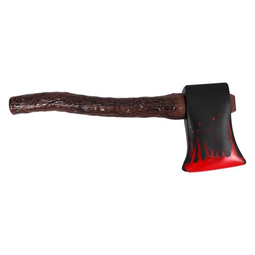 BESPORTBLE Cosplay Äxte Spielzeug Gefälschte Äxte Spielzeug Mit Blut Hand Wikinger Äxte Hammer Halloween Party Requisiten Für Soldat Krieger Kostüm Kampfspiel von BESPORTBLE