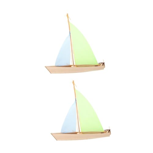 BESPORTBLE DIY Holz Segelboot Modell - 3D Bausatz Aus Hochwertigem Holz - Unvollendetes Basteln Für Kreative Hobbyisten Perfekte Deko Für Wohnzimmer Und Büro Zufällige Farben von BESPORTBLE