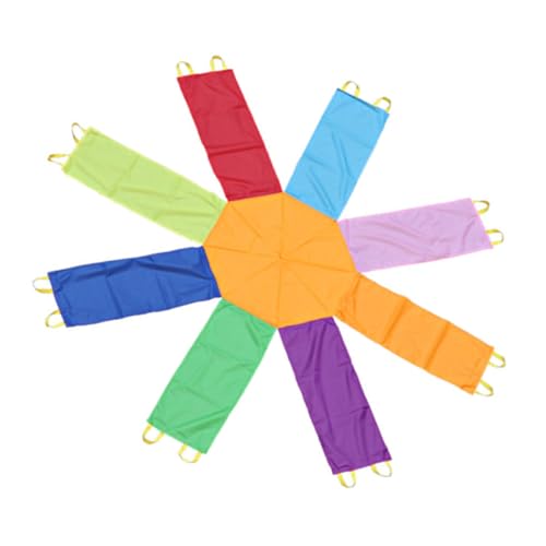 BESPORTBLE Eck Regenbogen Wurfspiel für Teamtraining aus Hochwertigem Nylon Kooperatives Fangspiel für Drinnen und Draußen Fördert Geschicklichkeit und Teamwork BESPORTBLE Eck Regenbogen Wurfspiel für Teamtraining aus Hochwertigem Nylon Kooperatives Fangspiel für Drinnen und Draußen Fördert Geschicklichkeit und Teamwork von BESPORTBLE