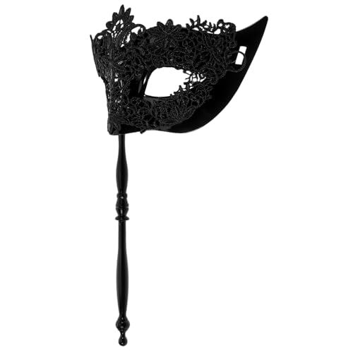 BESPORTBLE Elegante Damen Maskerade Maske Aus Spitze Venezianische Fledermausmaske Für Halloween Karneval Kostümparty Und Maskenball Stilvolles Kostümzubehör Für Frauen von BESPORTBLE