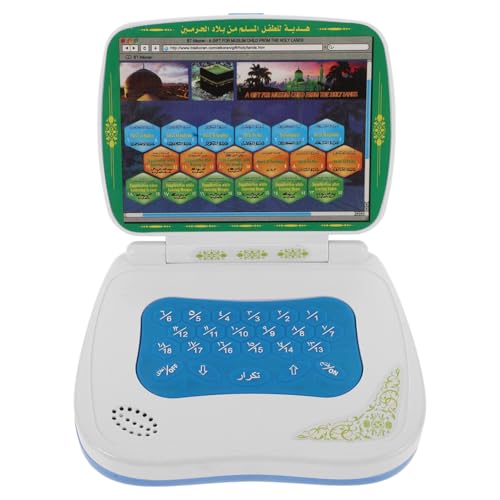 BESPORTBLE Faltbare Touch Lernmaschine für Kinder Arabisch Lerncomputer Spielzeuglaptop mit Touchscreen Lernspielzeug für 3-7 Wiederholungsfunktion BESPORTBLE Faltbare Touch Lernmaschine für Kinder Arabisch Lerncomputer Spielzeuglaptop mit Touchscreen Lernspielzeug für 3-7 Wiederholungsfunktion von BESPORTBLE