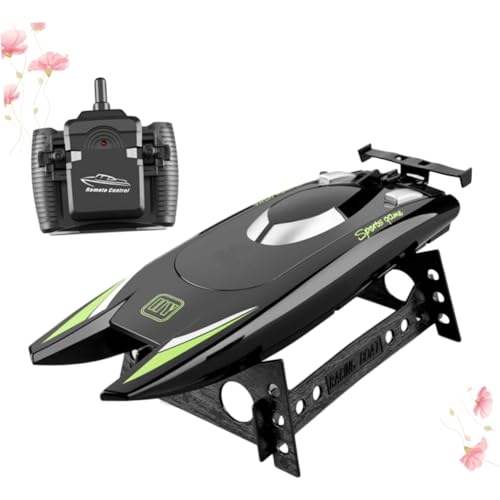 BESPORTBLE Ferngesteuertes Rc Boot Hochgeschwindigkeitsmodell Schwarz Langlebiges Plastikspielzeug für Erwachsene Geeignet für Pools Badewannen Seen und Flüsse Einzigartiges Design BESPORTBLE Ferngesteuertes Rc Boot Hochgeschwindigkeitsmodell Schwarz Langlebiges Plastikspielzeug für Erwachsene Geeignet für Pools Badewannen Seen und Flüsse Einzigartiges Design von BESPORTBLE