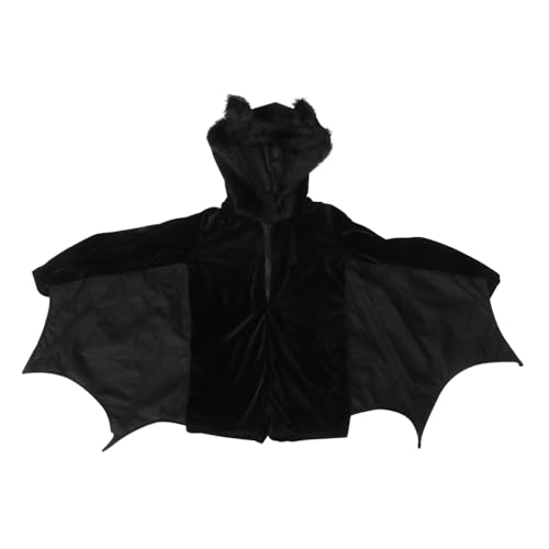 BESPORTBLE Fledermaus Kostüm Für Mädchen Halloween Kostüm Outfit Für Halloween Karneval Und Fasching S Für Körpergröße von BESPORTBLE