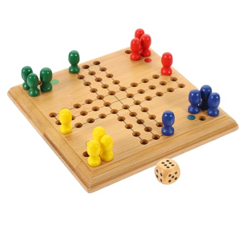 BESPORTBLE Fliegendes Schachspiel aus Bambus Tragbares Lernspielzeug für Jahre Fördert Intelligenz und Beobachtung Glatte Oberfläche Mini schachspiel für Familie Party und Reise BESPORTBLE Fliegendes Schachspiel aus Bambus Tragbares Lernspielzeug für Jahre Fördert Intelligenz und Beobachtung Glatte Oberfläche Mini schachspiel für Familie Party und Reise von BESPORTBLE