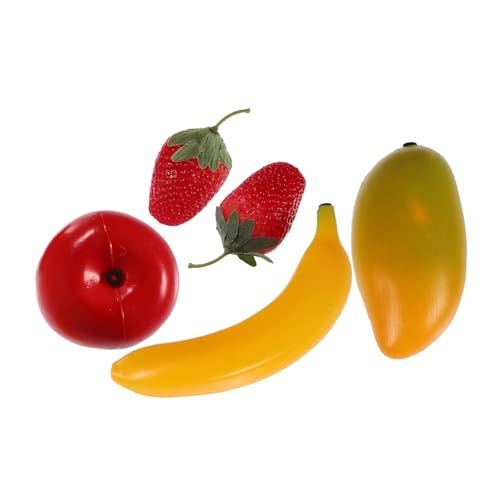 BESPORTBLE Frucht mit Apfel Banane Mango Erdbeere Pädagogisches Musikinstrument für Ab Jahren Bunte Rasseln für Frühkindliches Lernspielzeug und Sensorische Musikspiele BESPORTBLE Frucht mit Apfel Banane Mango Erdbeere Pädagogisches Musikinstrument für Ab Jahren Bunte Rasseln für Frühkindliches Lernspielzeug und Sensorische Musikspiele von BESPORTBLE
