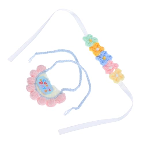 BESPORTBLE Gestricktes Puppenkleid mit Blumenhaarband und Spucktuch für Sammlerplüschtiere Weiche Handgefertigte Puppenbekleidung für Dekorative Kuscheltiere und Dolls BESPORTBLE Gestricktes Puppenkleid mit Blumenhaarband und Spucktuch für Sammlerplüschtiere Weiche Handgefertigte Puppenbekleidung für Dekorative Kuscheltiere und Dolls von BESPORTBLE