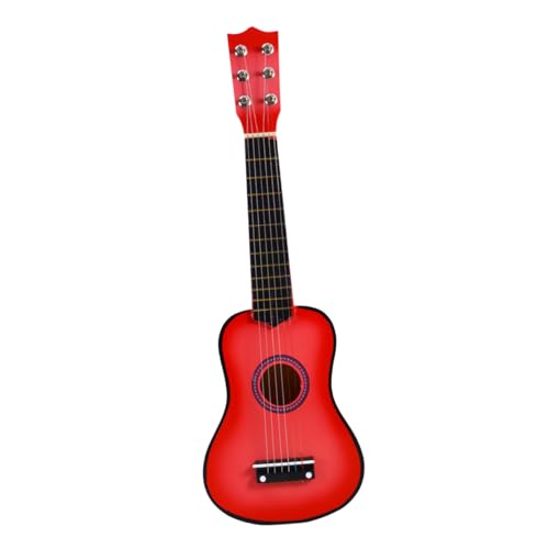 BESPORTBLE Gitarre aus Holz Tragbares Musikinstrument für Mädchen Ab Jahren Stabiles Design Sichere Stimmung Kreatives in Rosa für Erste Musikübungen BESPORTBLE Gitarre aus Holz Tragbares Musikinstrument für Mädchen Ab Jahren Stabiles Design Sichere Stimmung Kreatives in Rosa für Erste Musikübungen von BESPORTBLE