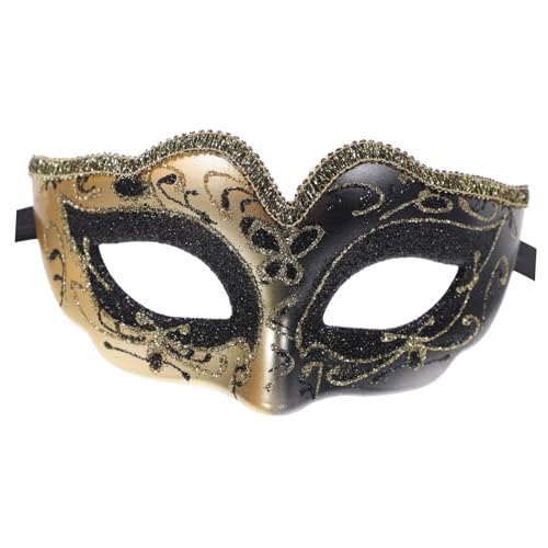 BESPORTBLE Halloween Maske Kreative Halb Gesichtsmaske Für Karneval Cosplay Und Partys Venezianische Maske Für Jungen Und Mädchen von BESPORTBLE