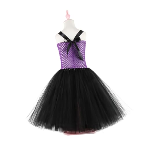 BESPORTBLE Hexenkostüm Mädchen Halloween Kleid Cosplay Party Kleid mit Tüllrock Atmungsaktiv Hautfreundlich Komfortabel BESPORTBLE Hexenkostüm Mädchen Halloween Kleid Cosplay Party Kleid mit Tüllrock Atmungsaktiv Hautfreundlich Komfortabel von BESPORTBLE