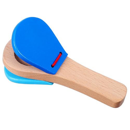 BESPORTBLE Holz Castagnetten Clapper Musikinstrument Holzklapper Percussion zur Früherziehung für Junge Mädchen Ab Geburt Leicht Langlebig Fördert Hand Auge Koordination und BESPORTBLE Holz Castagnetten Clapper Musikinstrument Holzklapper Percussion zur Früherziehung für Junge Mädchen Ab Geburt Leicht Langlebig Fördert Hand Auge Koordination und von BESPORTBLE