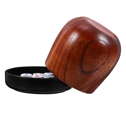 BESPORTBLE Holz Dice Cup Set mit Kleinen Würfeln Stabiles Würfelbecher Set mit Deckel Kompakt und Langlebig für Brettspiele und Reisen Würfelspiel Zubehör für Spielspaß Unterwegs BESPORTBLE Holz Dice Cup Set mit Kleinen Würfeln Stabiles Würfelbecher Set mit Deckel Kompakt und Langlebig für Brettspiele und Reisen Würfelspiel Zubehör für Spielspaß Unterwegs von BESPORTBLE