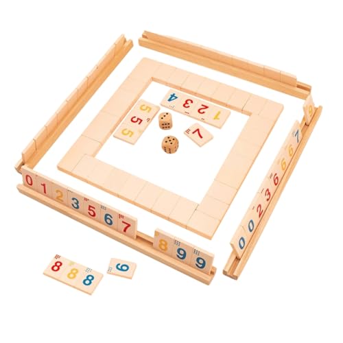 BESPORTBLE Holz Digitales Brettspiel mit Zahlen für Eltern Rutschfestes Lernspiel zur Hand Augen koordination Pädagogisches Familien Gesellschaftsspiel für Drinnen und Draußen BESPORTBLE Holz Digitales Brettspiel mit Zahlen für Eltern Rutschfestes Lernspiel zur Hand Augen koordination Pädagogisches Familien Gesellschaftsspiel für Drinnen und Draußen von BESPORTBLE