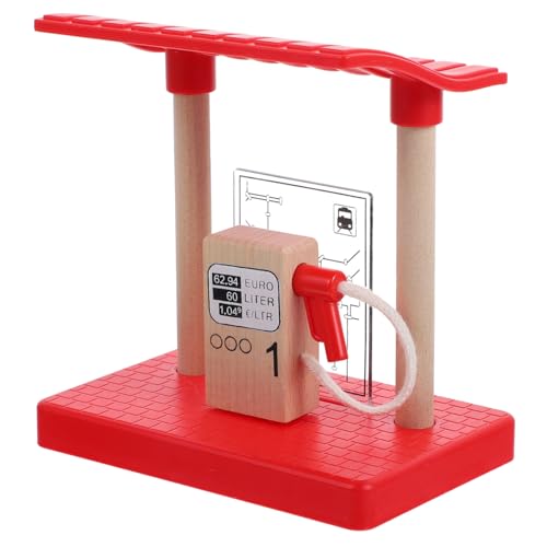 BESPORTBLE Holz Eisenbahn Zubehör Gasstation Modell Holzbahn Bahnstation Szenendeko für Garten BESPORTBLE Holz Eisenbahn Zubehör Gasstation Modell Holzbahn Bahnstation Szenendeko für Garten von BESPORTBLE