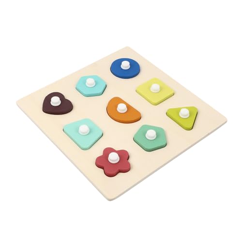 BESPORTBLE Holz Puzzle Lernspielzeug Montessori Pädagogisch Buntes Educational Jigsaw für Kleinkinder zur Motorik und Denkvermögen BESPORTBLE Holz Puzzle Lernspielzeug Montessori Pädagogisch Buntes Educational Jigsaw für Kleinkinder zur Motorik und Denkvermögen von BESPORTBLE