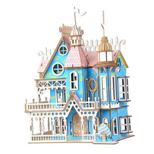 BESPORTBLE Holz Puzzle Traumvilla Handmontage Bausatz für Holzbausatz Geschicklichkeit und Intelligenz als Pädagogisches BESPORTBLE Holz Puzzle Traumvilla Handmontage Bausatz für Holzbausatz Geschicklichkeit und Intelligenz als Pädagogisches von BESPORTBLE