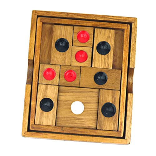 BESPORTBLE Holz Schachbrett Rundes Dot Spiel mit Schwarzen Weißen Roten Punkten Pädagogisches Kinderspielzeug zur Logisches Langlebig Glatte Oberfläche Bunte Farbauswahl BESPORTBLE Holz Schachbrett Rundes Dot Spiel mit Schwarzen Weißen Roten Punkten Pädagogisches Kinderspielzeug zur Logisches Langlebig Glatte Oberfläche Bunte Farbauswahl von BESPORTBLE