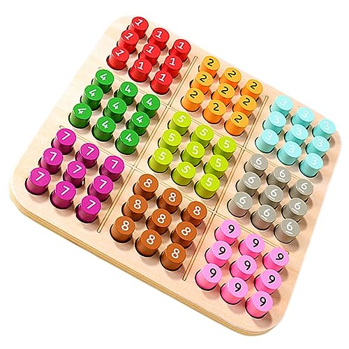 BESPORTBLE Holz Sudoku für Pädagogisches Legespiel mit Bunten Formen Leicht und Tragbar Fördert Gedächtnis und Geeignet für Vorschulkinder Ab Jahren BESPORTBLE Holz Sudoku für Pädagogisches Legespiel mit Bunten Formen Leicht und Tragbar Fördert Gedächtnis und Geeignet für Vorschulkinder Ab Jahren von BESPORTBLE