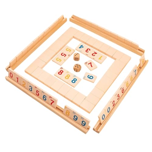 BESPORTBLE Holzbrettspiel mit Zahlen und Würfeln Sicheres Lernspielzeug für Mädchen und Jungen Pädagogisches Partyspiel für Eltern Junge Mädchen Interaktion Langlebiges Zahlen und BESPORTBLE Holzbrettspiel mit Zahlen und Würfeln Sicheres Lernspielzeug für Mädchen und Jungen Pädagogisches Partyspiel für Eltern Junge Mädchen Interaktion Langlebiges Zahlen und von BESPORTBLE