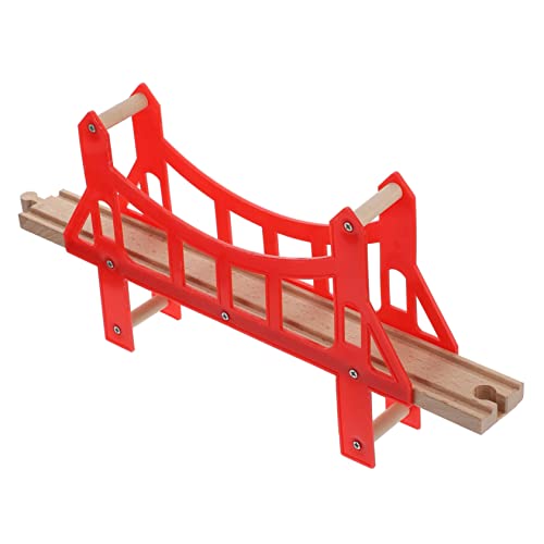 BESPORTBLE Holzeisenbahn Brücke aus Hochwertigem Holz Einfach Montierbar Langlebiges Schienenzubehör für Erweiterbar für Zugstrecken für Jungen und Mädchen Ab Jahren BESPORTBLE Holzeisenbahn Brücke aus Hochwertigem Holz Einfach Montierbar Langlebiges Schienenzubehör für Erweiterbar für Zugstrecken für Jungen und Mädchen Ab Jahren von BESPORTBLE