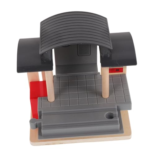 BESPORTBLE Holzeisenbahn Spielset Zugstation Elektrisch Kompatibel mit Holzschienen Zubehör für Kreatives Bauen Feinmotorik und Teamwork Lernspielzeug für Kleinkinder BESPORTBLE Holzeisenbahn Spielset Zugstation Elektrisch Kompatibel mit Holzschienen Zubehör für Kreatives Bauen Feinmotorik und Teamwork Lernspielzeug für Kleinkinder von BESPORTBLE