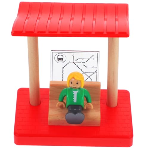 BESPORTBLE Holzeisenbahn Zubehör mit Dekorativer Bahnhofsplattform Sicher Abgerundete Kanten Fördert Feinmotorik und Hand Auge Koordination Geeignet für Fantasievollen und Spielgestaltung BESPORTBLE Holzeisenbahn Zubehör mit Dekorativer Bahnhofsplattform Sicher Abgerundete Kanten Fördert Feinmotorik und Hand Auge Koordination Geeignet für Fantasievollen und Spielgestaltung von BESPORTBLE