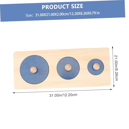 BESPORTBLE Holzformpuzzle Montessori Lernspielzeug Geometrische Formen Steckpuzzle Pädagogisches Motorikspiel für Kleinkinder Sicher und Langlebig für Frühe und Feinmotorik BESPORTBLE Holzformpuzzle Montessori Lernspielzeug Geometrische Formen Steckpuzzle Pädagogisches Motorikspiel für Kleinkinder Sicher und Langlebig für Frühe und Feinmotorik von BESPORTBLE