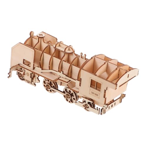 BESPORTBLE Holzpuzzle Zug Modell Bausatz DIY Handgemacht Kreatives Lernspielzeug aus Hochwertigem Holz Sicher und Glatt Fördert Hand Auge koordination und Geschicklichkeit BESPORTBLE Holzpuzzle Zug Modell Bausatz DIY Handgemacht Kreatives Lernspielzeug aus Hochwertigem Holz Sicher und Glatt Fördert Hand Auge koordination und Geschicklichkeit von BESPORTBLE