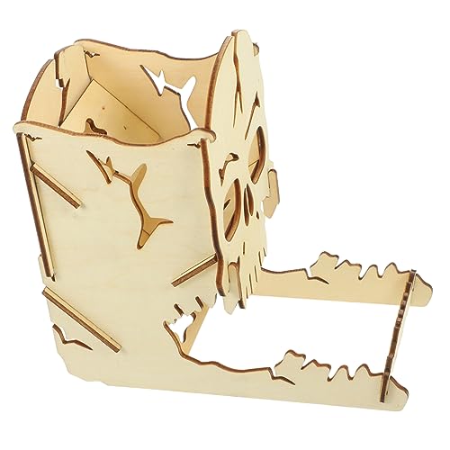 BESPORTBLE Holzwürfel Würfelturm mit Design Praktischer und Leichter Würfelspender für Brettspiele Langlebig und Einfach zu Reinigen für Familien und Freizeitspiele Zuhause Bars BESPORTBLE Holzwürfel Würfelturm mit Design Praktischer und Leichter Würfelspender für Brettspiele Langlebig und Einfach zu Reinigen für Familien und Freizeitspiele Zuhause Bars von BESPORTBLE