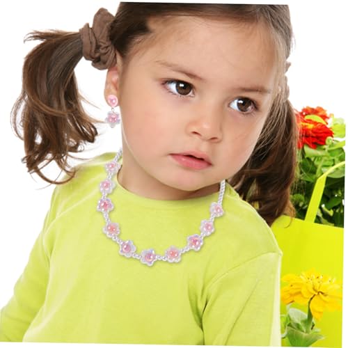 BESPORTBLE Kinderschmuck Set für Mädchen Elegantes Perlen Blumen Schmuckset mit Halskette Ohrringen und Armband Bequemes Langlebiges Accessoire für Alltag Geburtstage und Festliche Anlässe BESPORTBLE Kinderschmuck Set für Mädchen Elegantes Perlen Blumen Schmuckset mit Halskette Ohrringen und Armband Bequemes Langlebiges Accessoire für Alltag Geburtstage und Festliche Anlässe von BESPORTBLE