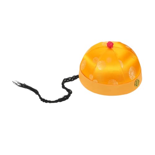 BESPORTBLE Kostümhut Königliche Rollenspielhüte Königshut Chinesisches Kostümzubehör Retro Chinesischer Hut Chinesischer Kaiser Opernhut Kaiser Anziehhut Gelbes Polyester BESPORTBLE Kostümhut Königliche Rollenspielhüte Königshut Chinesisches Kostümzubehör Retro Chinesischer Hut Chinesischer Kaiser Opernhut Kaiser Anziehhut Gelbes Polyester von BESPORTBLE