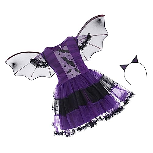 BESPORTBLE Kreatives Halloween Cosplay Hexen Umhang Kostüm Für Bühnenaufführungen Und Halloween Dekoration Rollenspiel Outfit von BESPORTBLE