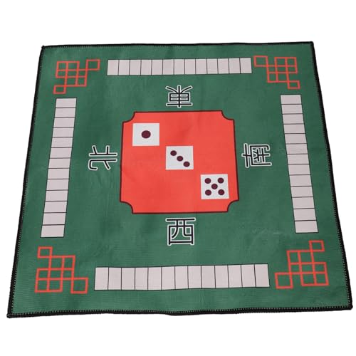 BESPORTBLE Mahjong Tischmatte rutschfest Schallgedämpft Quadratisch für Domino Poker Brettspiele Dicke Spielfeldauflage mit Verschleißfestem Material Praktische Tischdecke für Spieltisch BESPORTBLE Mahjong Tischmatte rutschfest Schallgedämpft Quadratisch für Domino Poker Brettspiele Dicke Spielfeldauflage mit Verschleißfestem Material Praktische Tischdecke für Spieltisch von BESPORTBLE