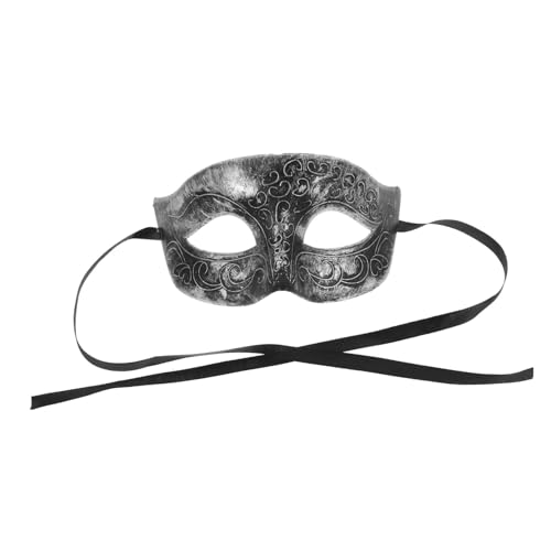 BESPORTBLE Maskerade Maske Halbes Gesicht Venezianische Maske Für Karneval Und Halloween Elegante Tanzparty Requisite Im Vintage Stil Geeignet Für Cosplay Und Besondere Anlässe von BESPORTBLE