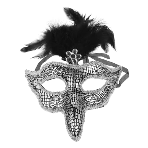 BESPORTBLE Maskerade-maske, Adler-tiere, Augenmaske Mit Strass, Halloween-cosplay-maske, Karneval-party-maske Für Abschlussball, Kostüm, Partyzubehör von BESPORTBLE