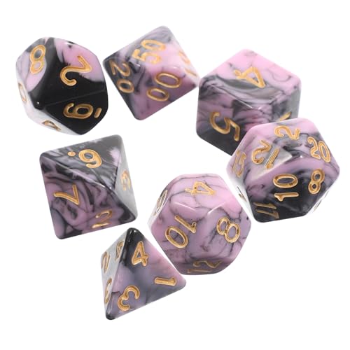 BESPORTBLE Mehrseitige Acrylwürfel Würfelset für Brettspiele Rollenspiele Party Zubehör Langlebig Leicht Lesbar Geeignet für Spielabende mit Freunden und Familien BESPORTBLE Mehrseitige Acrylwürfel Würfelset für Brettspiele Rollenspiele Party Zubehör Langlebig Leicht Lesbar Geeignet für Spielabende mit Freunden und Familien von BESPORTBLE