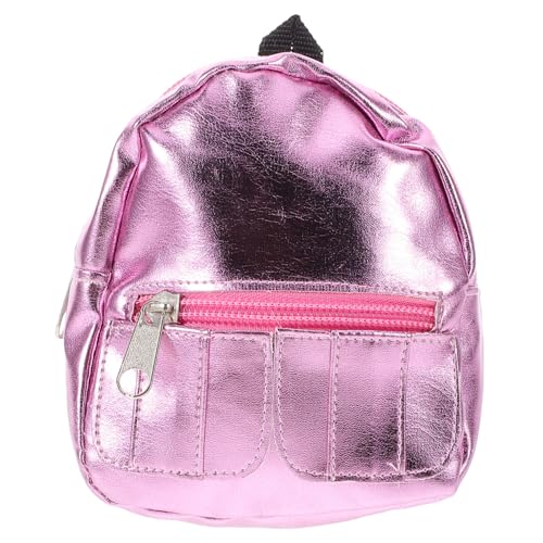 BESPORTBLE Mini-Rucksack Für Puppen Rosa Schulranzen Miniatur Zubehör Für Puppenhäuser Spielzeug Für Junge Mädchen Mit Viel Für Bücher Und Spielzeug BESPORTBLE Mini-Rucksack Für Puppen Rosa Schulranzen Miniatur Zubehör Für Puppenhäuser Spielzeug Für Junge Mädchen Mit Viel Für Bücher Und Spielzeug von BESPORTBLE
